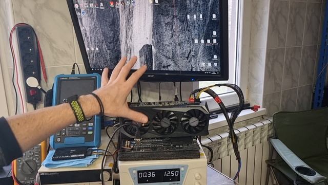 Пример, как объяснить клиенту о важности БП? Черный экран RX6800XT.