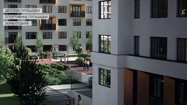 Визуализация проекта в 3D MAX.   ЖК ОТЛИЧИЕ г. Тюмень