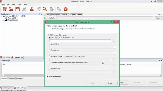 Belkasoft Evidence Center: Analyzing Instant Messengers