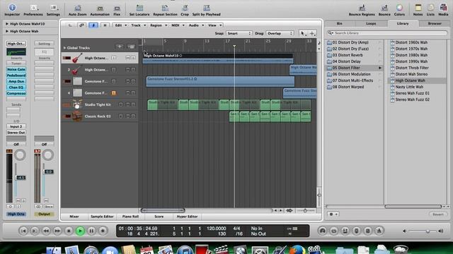 UR22 Audio Interface by Steinberg: Guitar Sample/Song (Using Logic Pro 9)