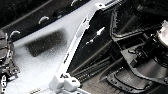 Установка внутренних датчиков парковки