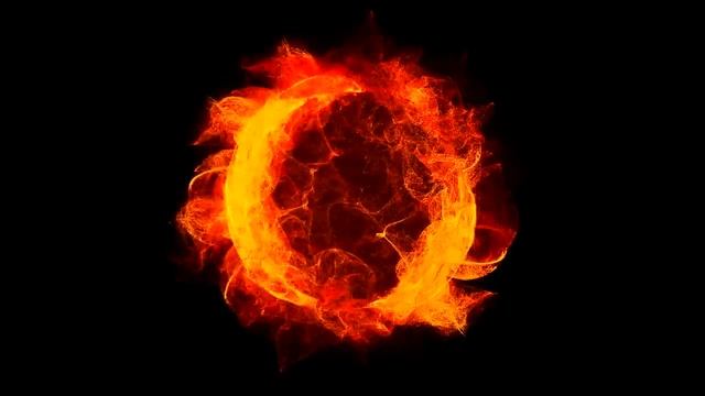 Fire Ball Test In Trapcode Particular System