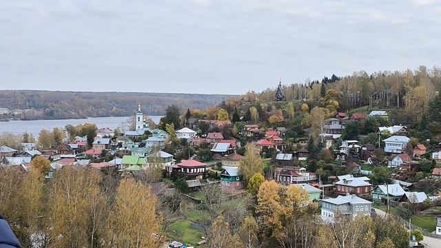 Плёс. Художник Левитан написал там более 200 картин.  Место вдохновения.