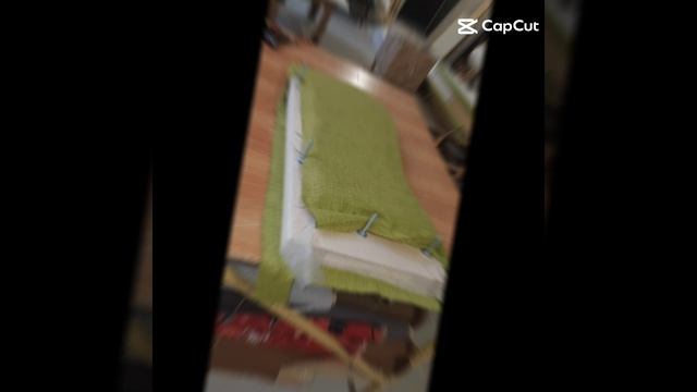 Кровать с ушами из массива