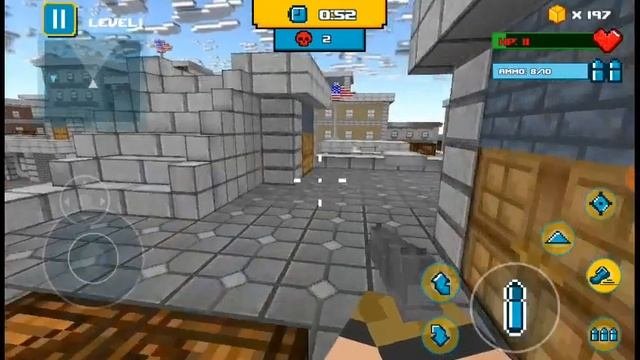 Прохождение игры American Block  Sniper Survival