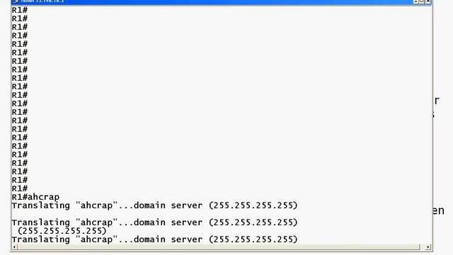 IP Domain Lookup On Cisco Routers:  A Three-Minute CCNA / NP Tutorial