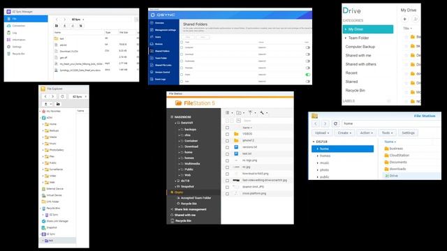 Asustor EZ SYNC  vs  Qnap QSYNC  vs  Synology DRIVE