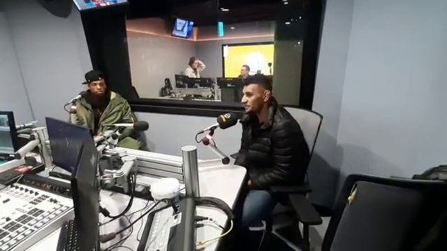 Michael Venom Page and Douglas Lima on talkSPORT speaking with Gareth A Davies