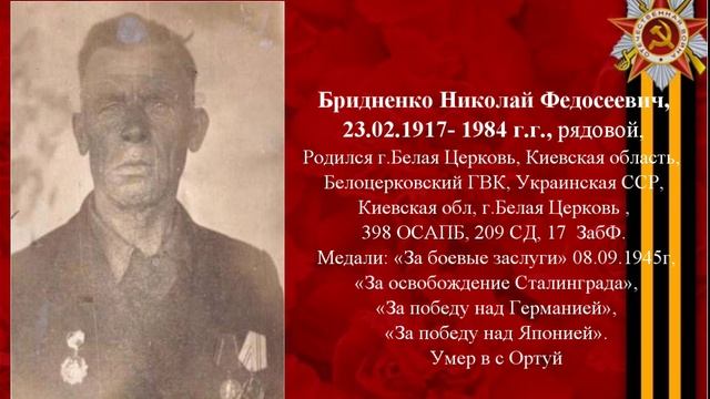 Помним! Гордимся! Навстречу Великой Победы в ВОВ- 80 лет