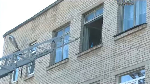 В Сланцевской школе № 1 прошли пожарные учения