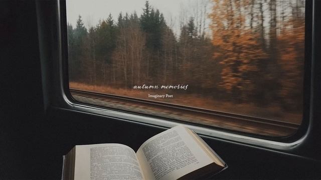 a quiet playlist for train rides in autumn 🍂📜🌧️ (reading⧸studying⧸relaxing)