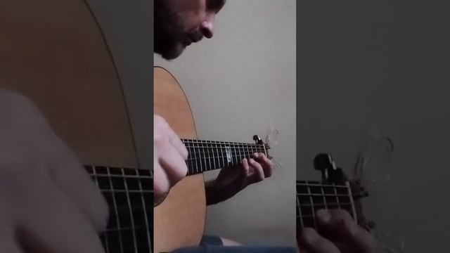 Фрагмент пьесы для гитары - Guitar piece fragment