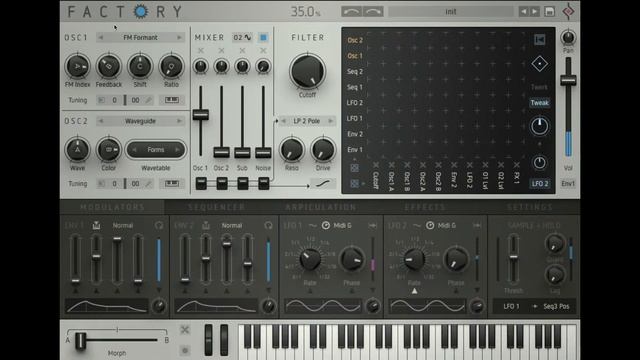 Sound design with Sugarbytes FACTORY