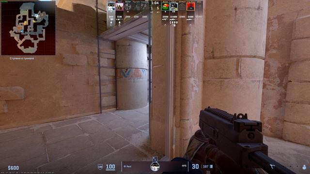 Counter-strike2 Клатч 1в3 Анубис