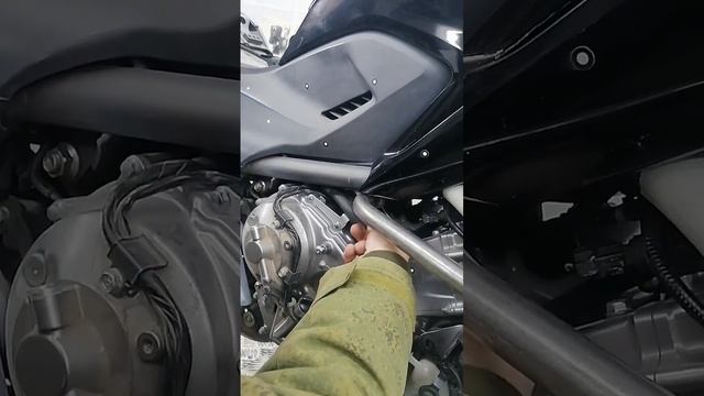 Установка защитных дуг на Хонда NC 700-750 X S.