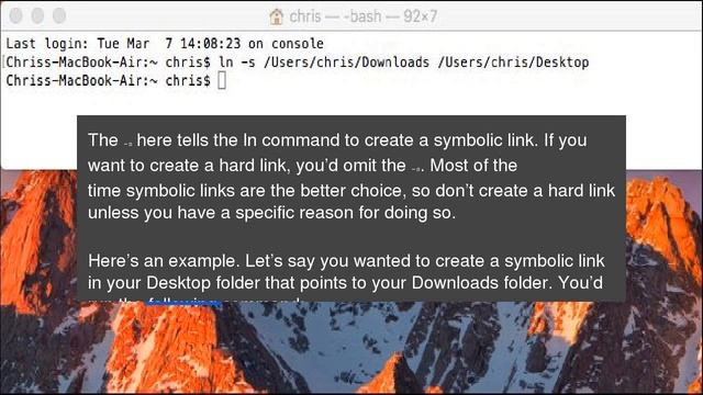How to Create and Use Symbolic Links aka Symlinks on a Mac