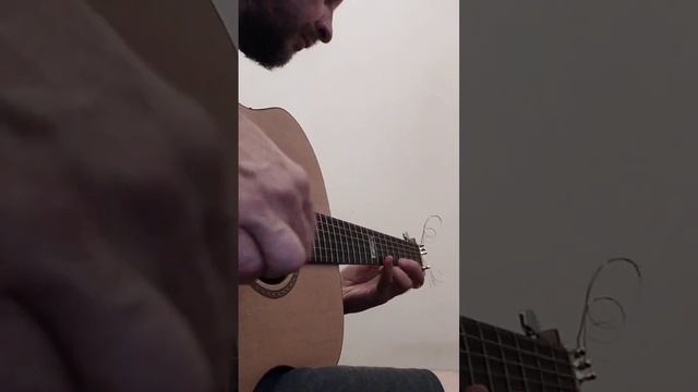 Фрагмент пьесы для гитары - Guitar piece fragment