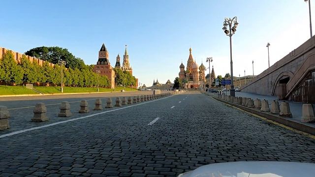 Москва, Большой Москворецкий мост. Июнь 2023. Moscow, Bolshoy Moskvoretsky Bridge