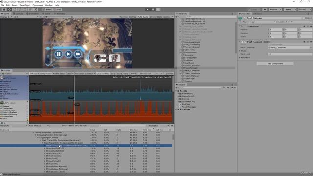 4 -Fixing Performance Issues with the Unity Profiler