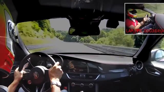 2016 Alfa Romeo Giulia Quadrifoglio New Record at Nürburgring
