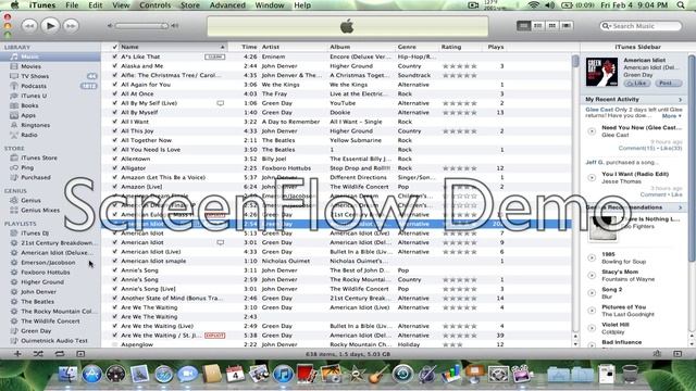 iTunes Importing Options