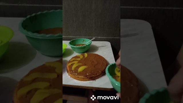 Бисквитный тортик ,,ПАПА МОЖЕТ,,.