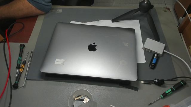 Стрим. MacBook Pro A1708 отвал USB устройств. Часть 2. Трафарет приехал...