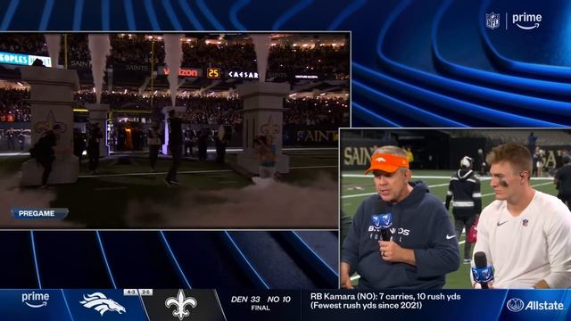 Sean Payton and Bo Nix join the desk following their huge win | TNF Nightcap