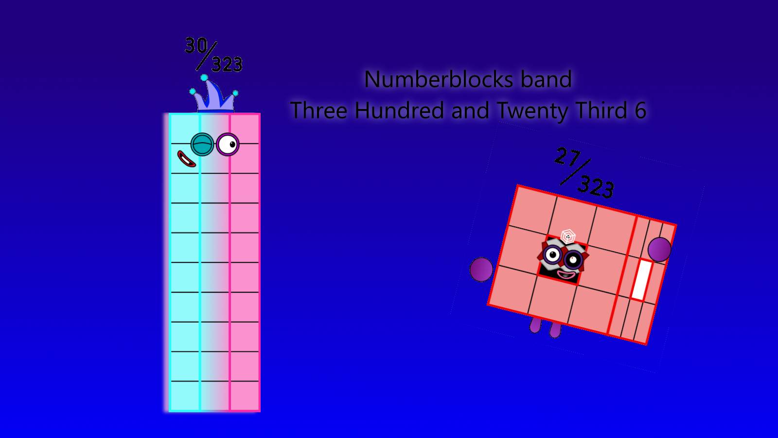 Numberblocks band Three Hundred and Twenty Third 6