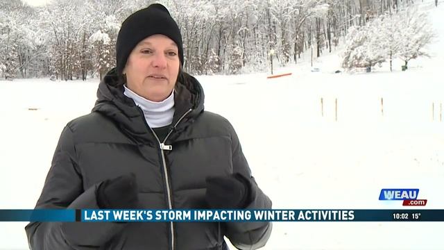 Last week's winter storm is impacting winter activities in the Chippewa Valley