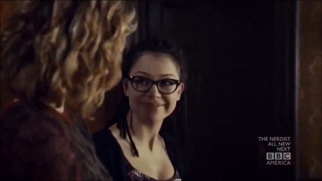 Cosima and Delphine Orphan Black Season 1 Part 2 First Time