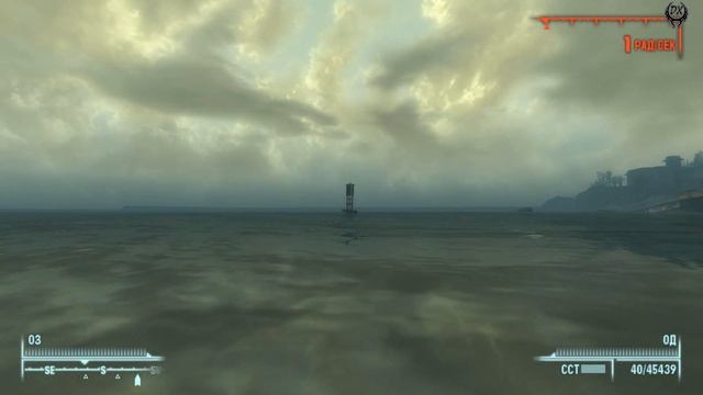 Fallout 3 Зачистка мира № 181 Прибрежный грот Buoy 1 2 3 4 5 ВМС США Озимандия