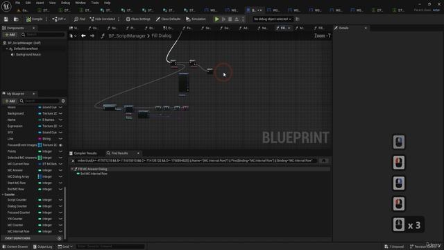 31 - Lesson 30 Character Dialogue Dynamics in UE5 Blueprint Techniques