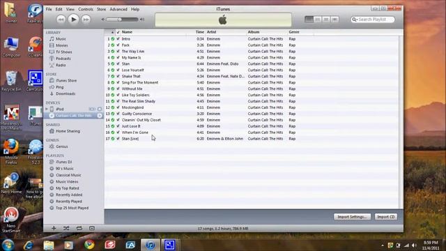 how to install a cd into iTunes