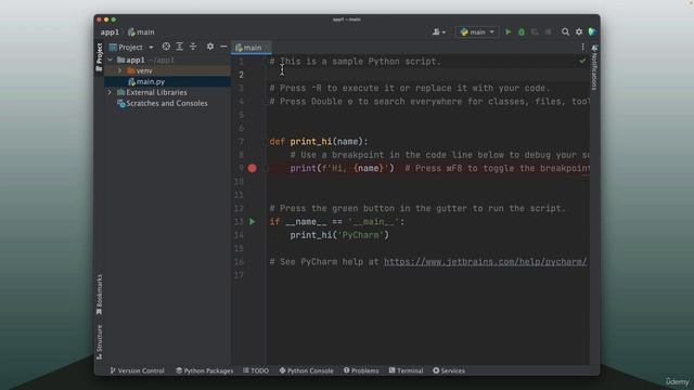 007 ▶️ Create and Run Your First Python Program #print #strings