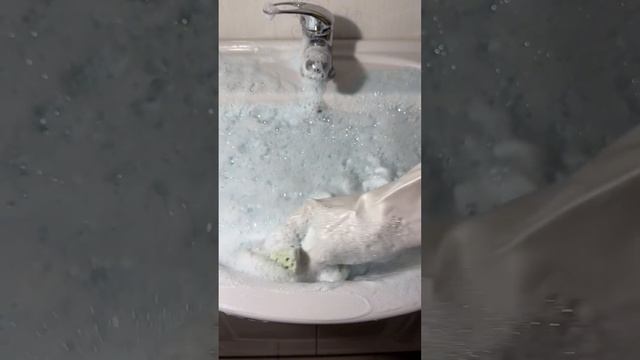 CLEANING ASMR / FOAM / SINK / АСМР УБОРКА