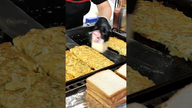 Amazing and Satisfying Skill Of Toast Master - Korean Street Food