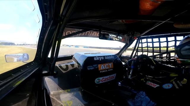 Onboard Thomas Randle SAAB V8 Sports Sedan - Phillip Island