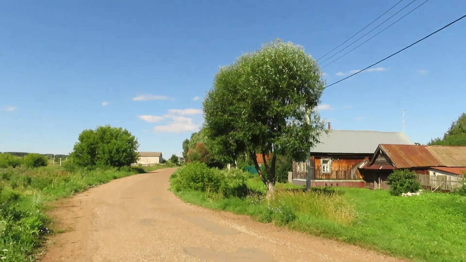 Путешествие на велосипеде. Старинное село Ходяшево.