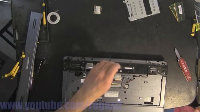 ACER 5517 take apart, disassemble, howto open (nothing left) disassembly