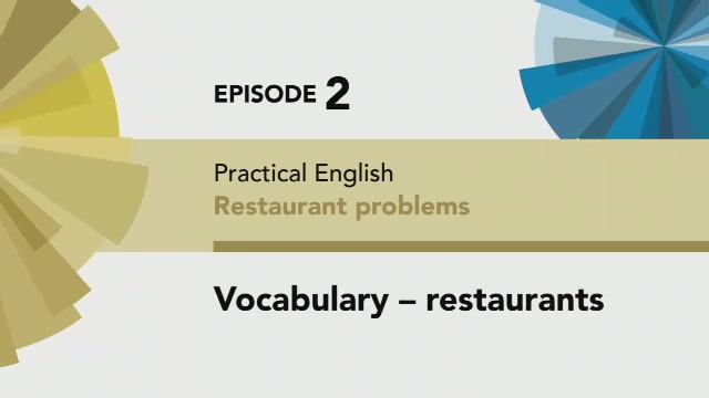 English File 4th edition. Pre-Intermediate. Practical English Episode 2 vocabulary quiz