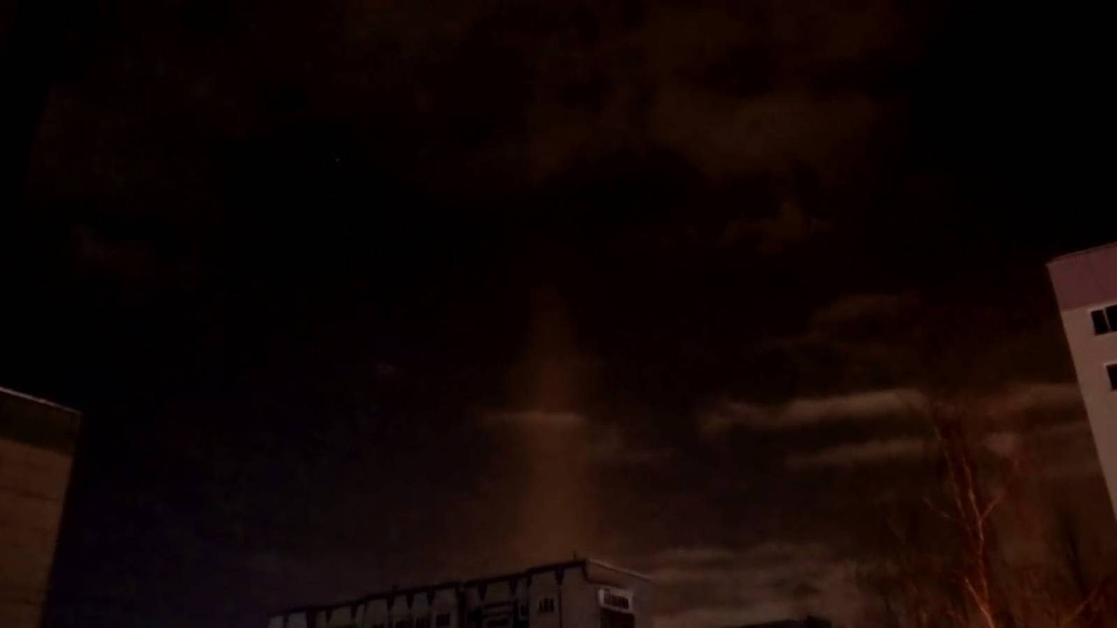 Неведомая красота в ночном небе Владимира