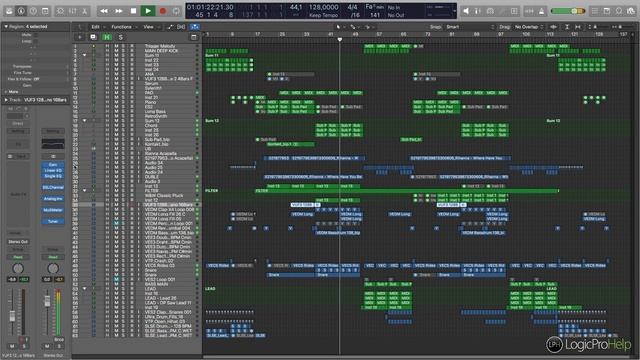 Calvin Harris ft. Rihanna — This Is What You Came For [Logic Pro Help Remake]