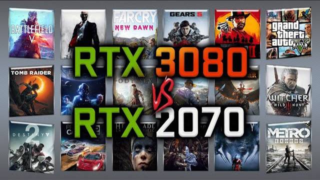 RTX 3080 vs RTX 2070 Benchmark – 65 Tests