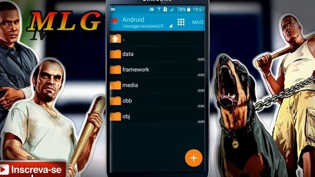 Instalando livraria cleo em PT BR para  gta sa lite Android apk  obb 