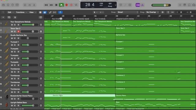 Y7 Pink Panther Project (Ternary Form on Logic Pro X)