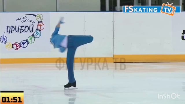 Новожилов Леонид Короткая программа, 2022