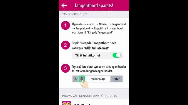 Visar hur man får ett coolt tangentbord. Glömde introt