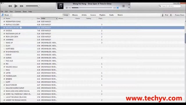 How To Sync Music in iTunes