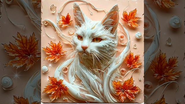 МИЛЫЕ КОТИКИ ИЗ ГИБКОГО СТЕКЛА И ФАРФОРА.
